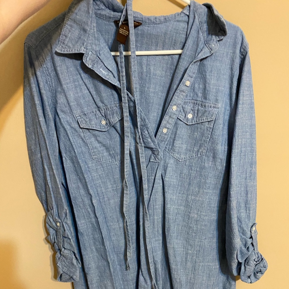 Chambray Denim dress